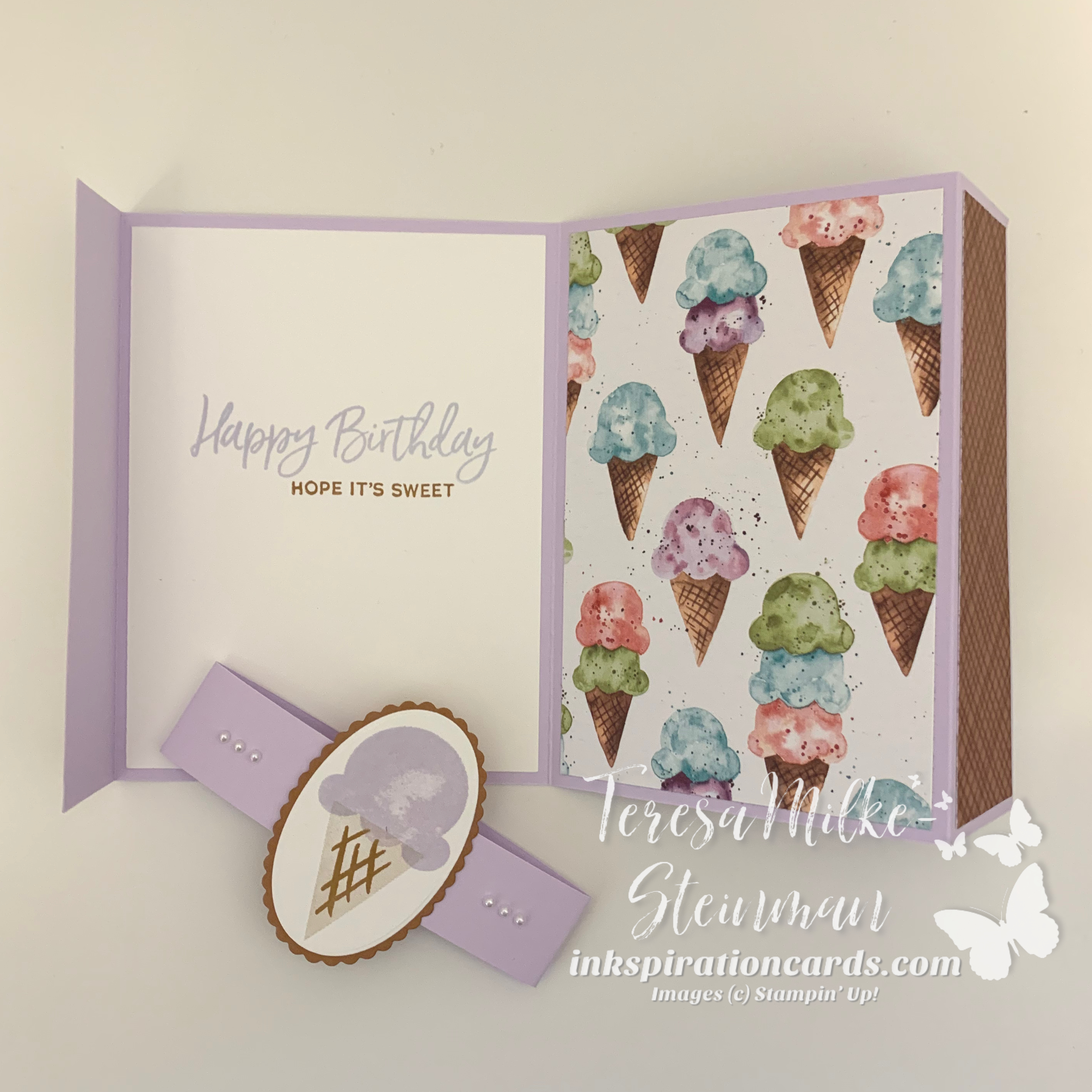 Two Fold Panel Card
