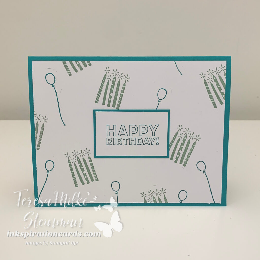 A #simplestamping Birthday
