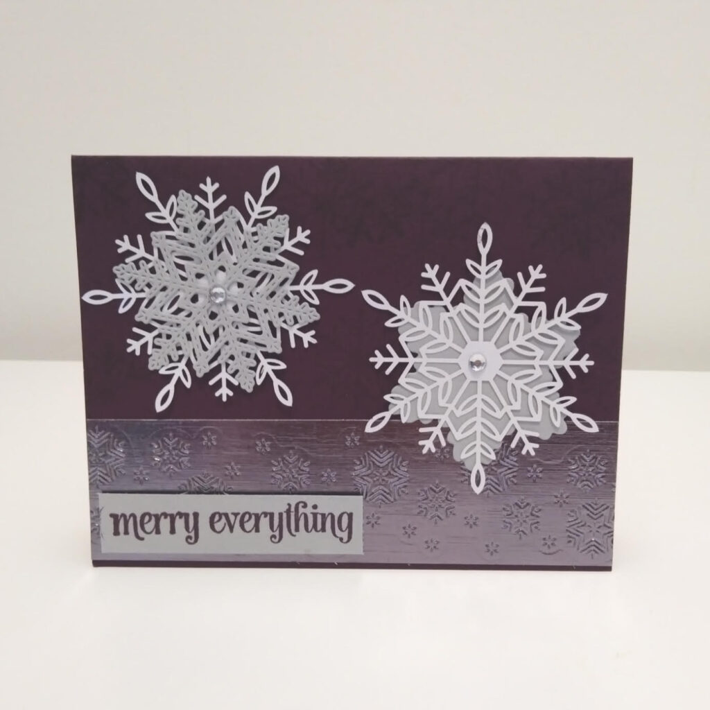 Sparkly Christmas cards