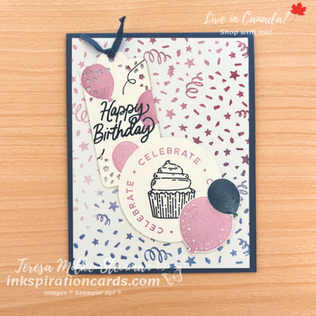 Bright & Beautiful Handmade Birthday Card